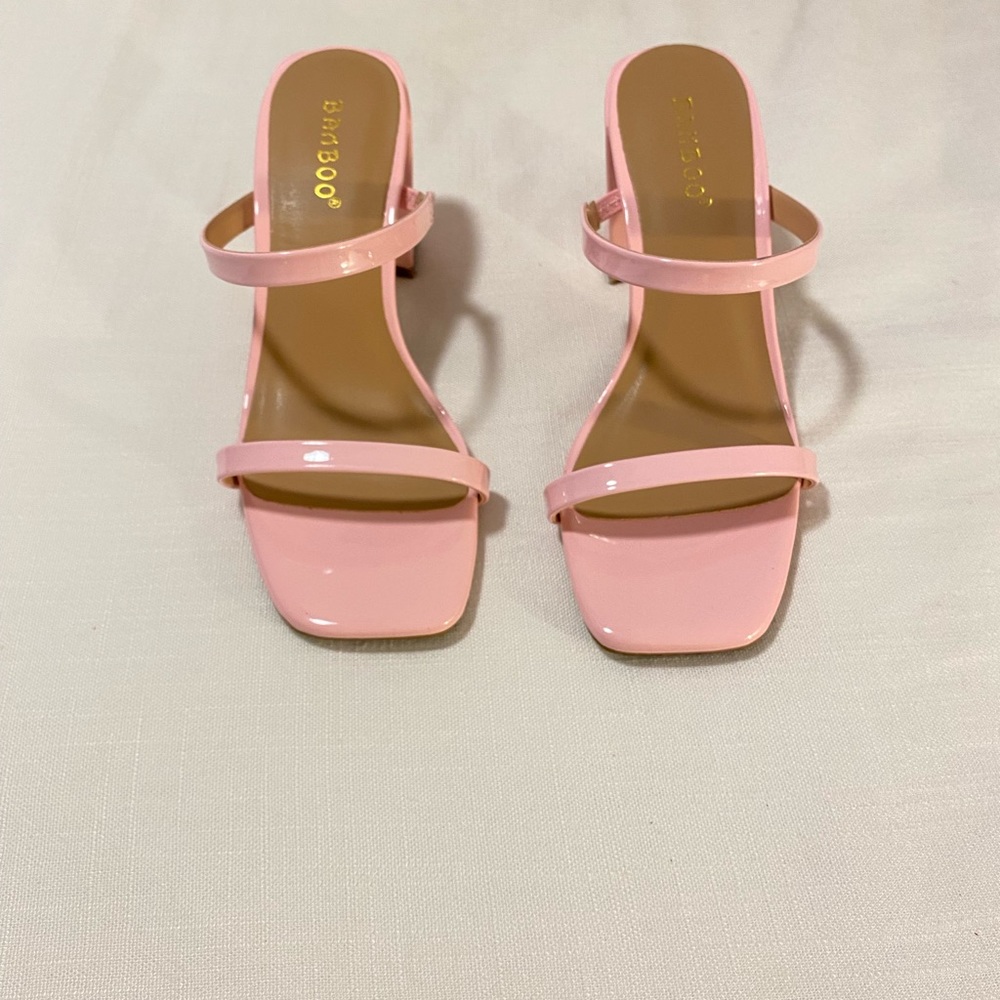 Pink heels